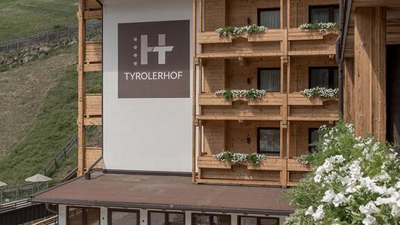 Terasse Wellness - Hotel Tyrolerhof - Sölden