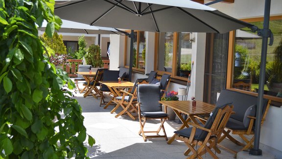 Sonnenterrasse - Pension Klaus - Sölden