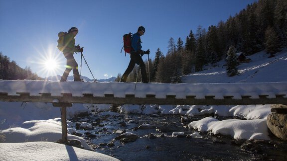 Schneeschuhwanderung - Appartement Stuibenfallblick - Umhausen | © © Ötztal Tourismus