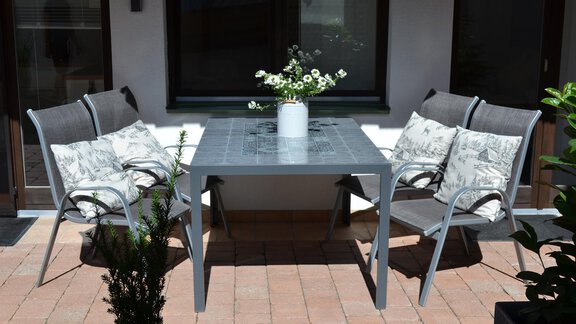 Terrasse - Ferienwohnung Gruber - Umhausen