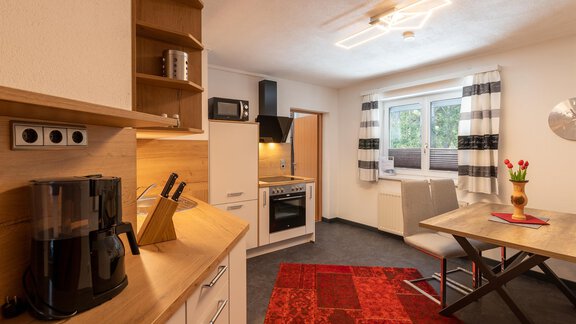Küche im Parterre - Apart Conny - Längenfeld