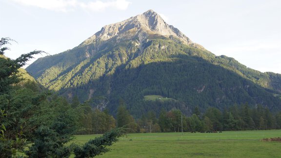 Aussicht zum Gamskogel vorm Haus - Haus Alpenflora - Längenfeld