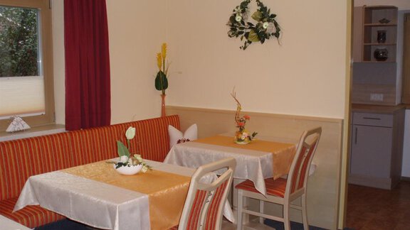 Frühstücksraum - Haus Wiesenblick - Längenfeld