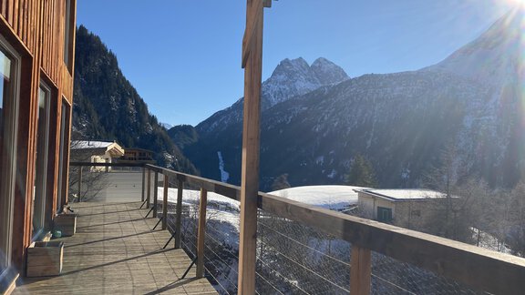 Balkon - Urlaub im Containerhaus - Längenfeld