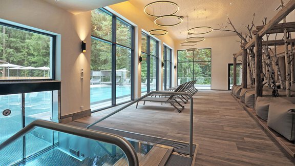 Ruheraum mit Inneneinstieg - Aktivhotel Waldhof - Oetz