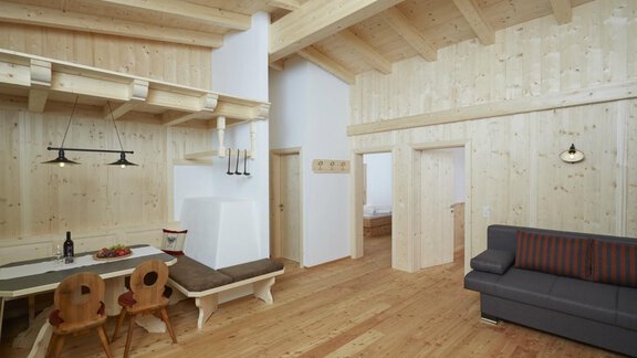 Wohn- und Essbereich - Ferienhaus Zangerl - Oetz