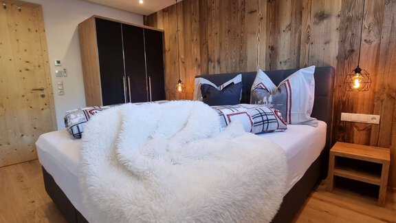 Schlafzimmer 1 HP - Alpenchalet Valentin - Sautens
