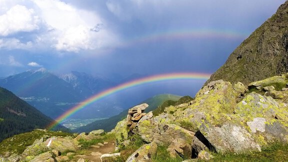 Regenbogen - Ferienhaus Alpina - Sautens