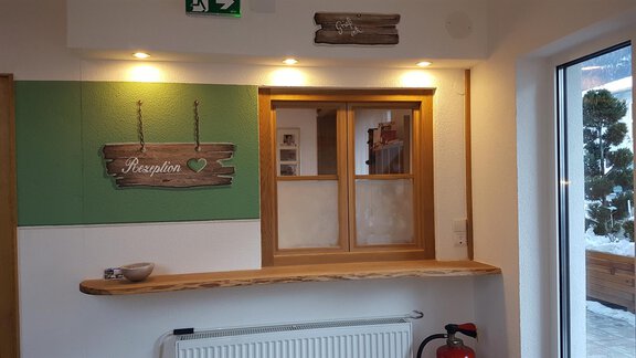 Rezeption - Gästehaus Fernblick - Sautens