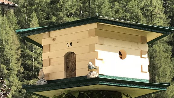 Vogelhäuschen Garten - Gästeheim Prantl - Sölden | © privat