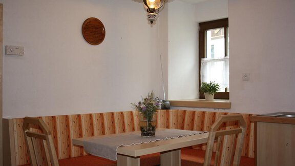 Küche Sitzecke - Maridl's Ferienhaus - Umhausen