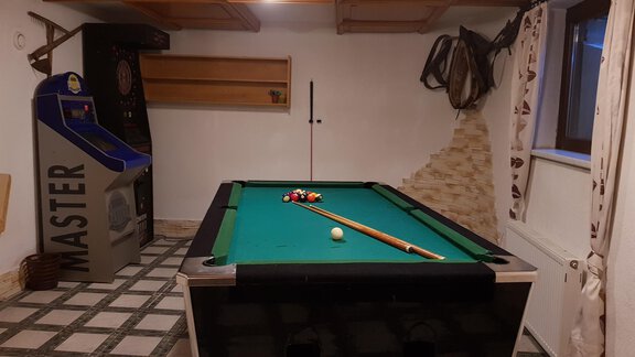 Billiardraum - Ferienhaus Florentine - Längenfeld