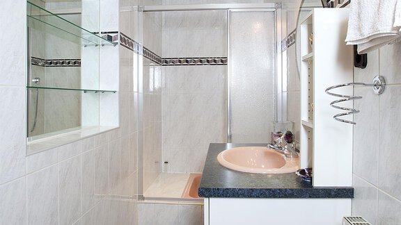 Dusche - Ferienhaus Florentine - Längenfeld