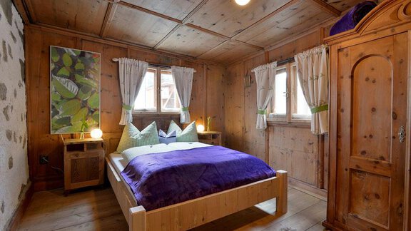 Grünes Schlafzimmer EG - Ansitz Ötztal - Umhausen