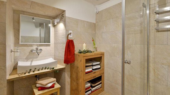 Badezimmer EG - Ansitz Ötztal - Umhausen