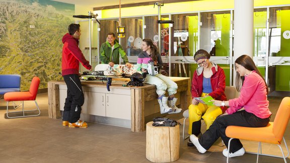 An unserer Werkbank machst Du Dein Equipment fit - Explorer Hotel Ötztal - Umhausen | © Explorer Hotels