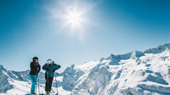 Sonnenschilauf - Appartements Kuprian - Längenfeld