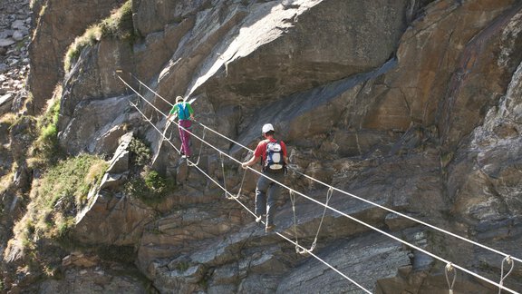 Klettersteig Zirbenwald - Appartements Kuprian - Längenfeld