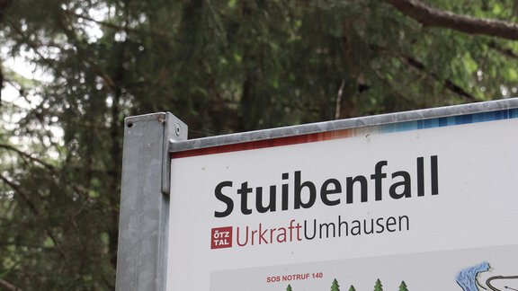 Stuibenfall Karte - Gasthof Stuibenfall - Niederthai