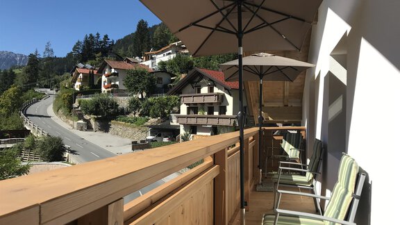 Straße nach Kühtai - Appartement Birkheim - Oetz
