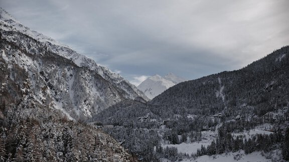 Außen Bild Richtung Gurgl - Hotel Garni Viktoria - Sölden