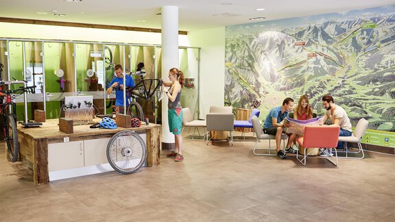 Werkbank - Explorer Hotel Ötztal - Umhausen