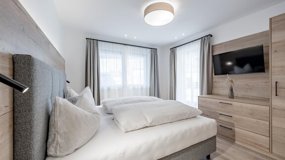 Schlafzimmer - Appartment - Alpenchalet Tirol - Längenfeld
