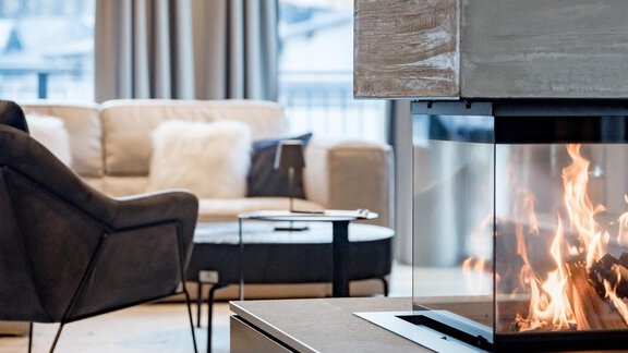 Kaminzimmer - Alpenchalet Tirol - Längenfeld