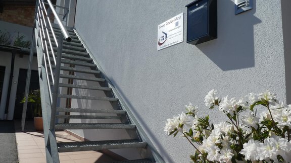 Eingang Fewo Zum Glück - Ferienwohnung "Zum Glück" - Sautens