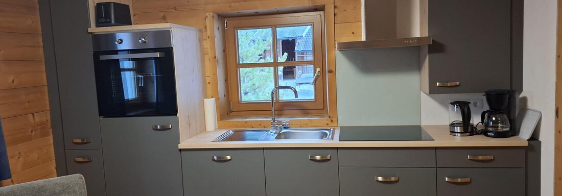 vollausgestatte Wohnküche - Haus Gletscherblick - Gries