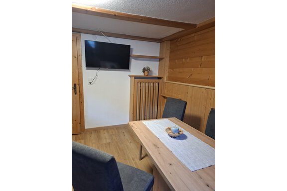 Sitzgelegenheit mit Flat TV - Haus Gletscherblick - Gries