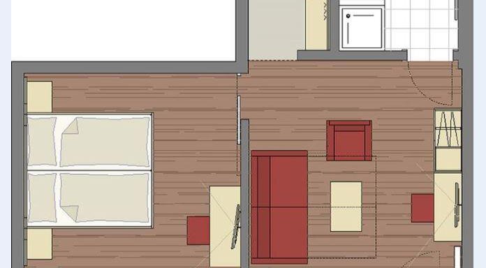 Juniorsuite Skizze 1 - Pension Winnebach - Gries
