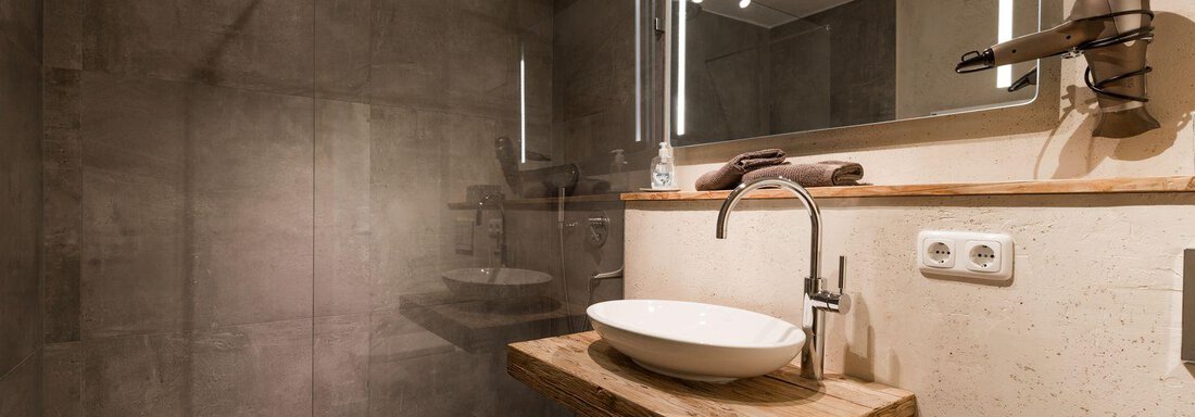 Badezimmer Ötztal - Ferienwohnungen Hausegg - Haiming