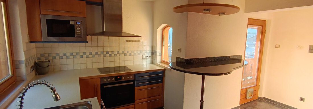 Küche (2) - Krumm & Schief Appartments - Haiming