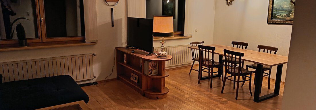 Wohn Essbereich (1) - Krumm & Schief Appartments - Haiming