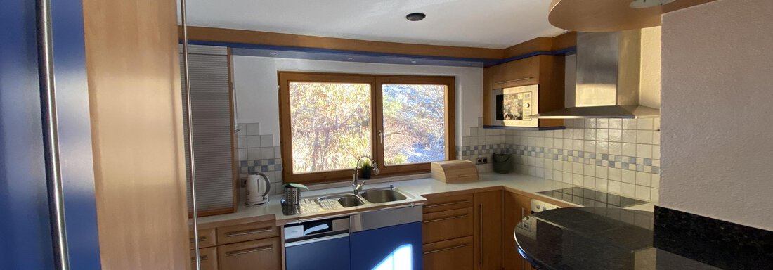 Küche - Krumm & Schief Appartments - Haiming