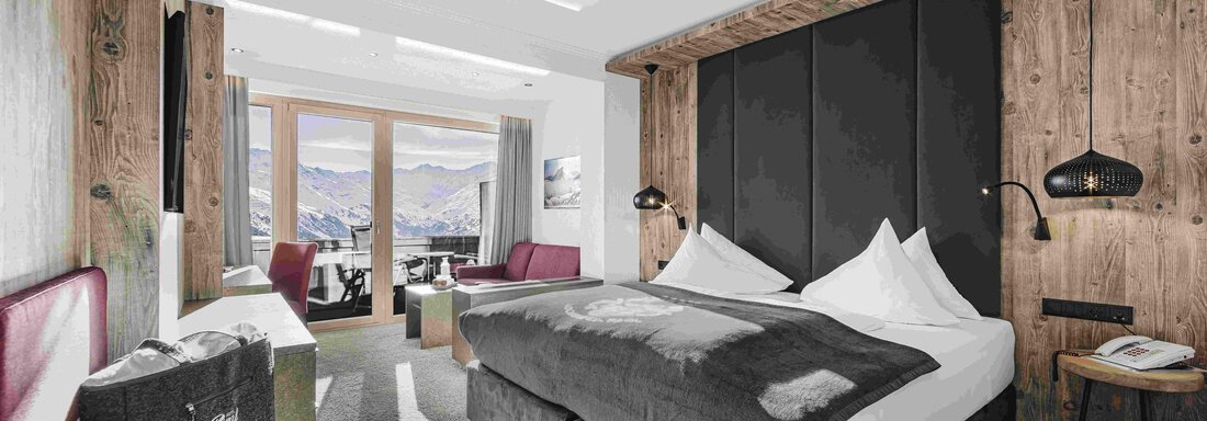 Doppelzimmer Süd - SKI | GOLF | WELLNESS Hotel Riml ****S - Hochgurgl