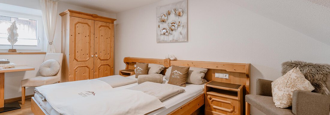 Doppelzimmer - Apart Letta - Huben