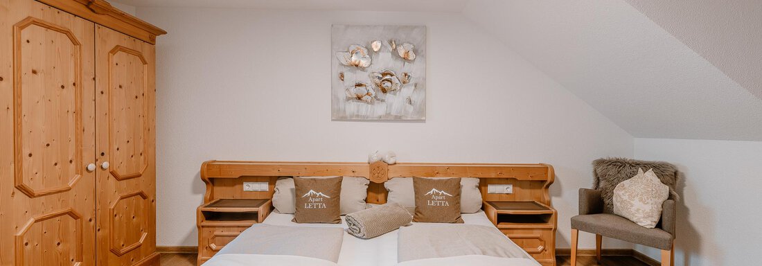 Doppelzimmer - Apart Letta - Huben