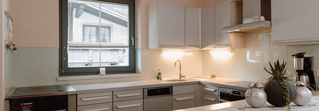 Wohnküche - APART Naturcamping Kuprian - Huben