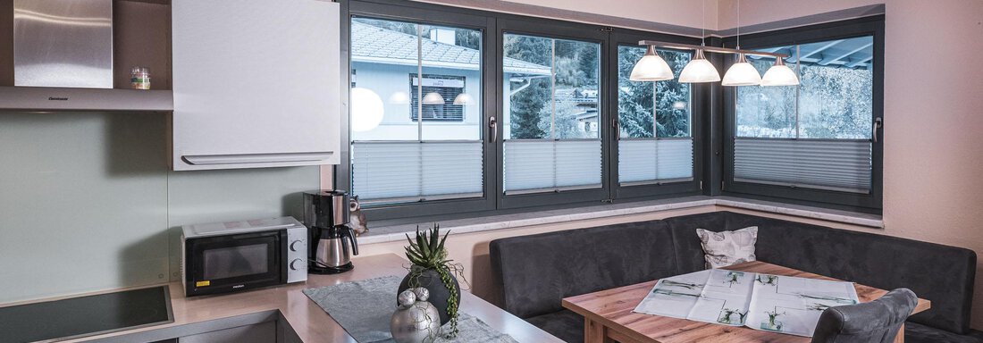 Wohnküche - APART Naturcamping Kuprian - Huben