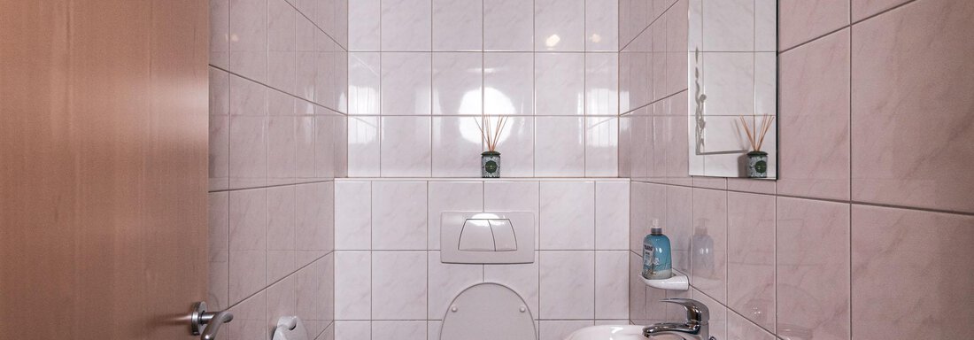 WC separat - APART Naturcamping Kuprian - Huben