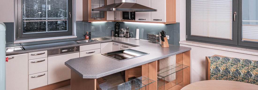 Wohnküche - APART Naturcamping Kuprian - Huben