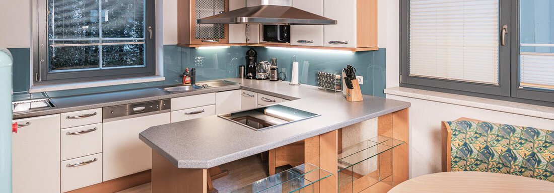 Wohnküche - APART Naturcamping Kuprian - Huben