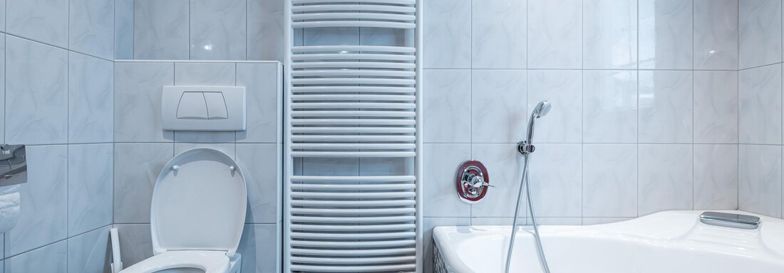 Badezimmer - APART Naturcamping Kuprian - Huben