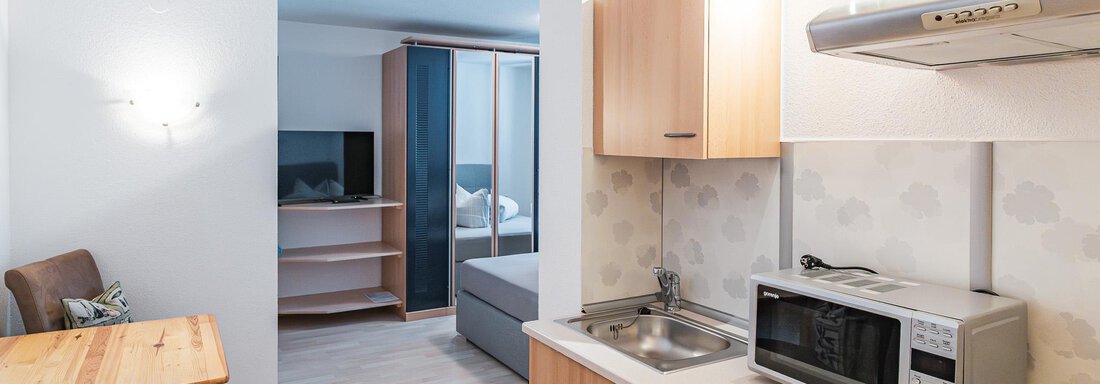 Wohnküche | © Simon Kuprian, Naturcamping Kuprian (CC CC0) Wohnküche - APART Naturcamping Kuprian - Huben