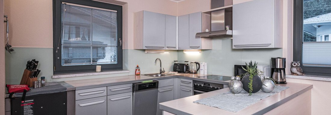 vollausgestattete Wohnküche - APART Naturcamping Kuprian - Huben