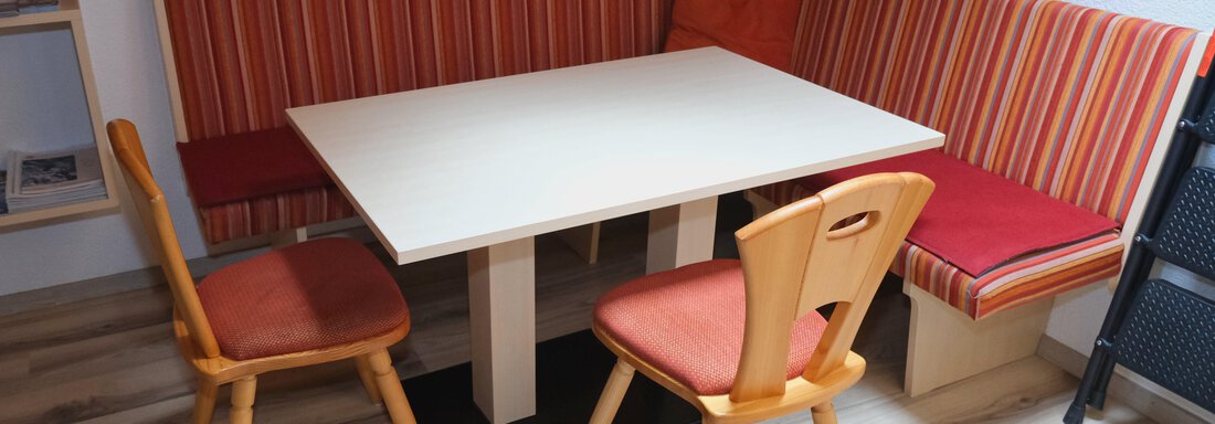 gemütliche Essecke - Appartements Gufler - Huben