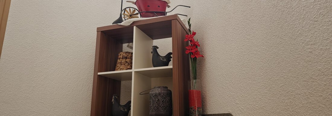 Dekoration im Vorraum - Ferienwohnungen Stabentheiner - Huben