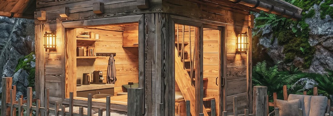 BergNest Mini- Chalet - Naturcamping Kuprian - Ötztal - Huben
